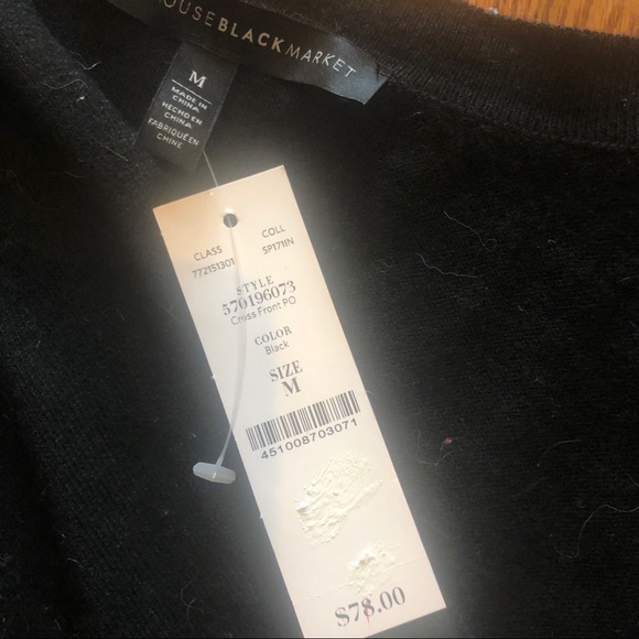 White House Black Market Sweaters - White House black market black sweater White House Black Market Sweaters - White House black market black sweater